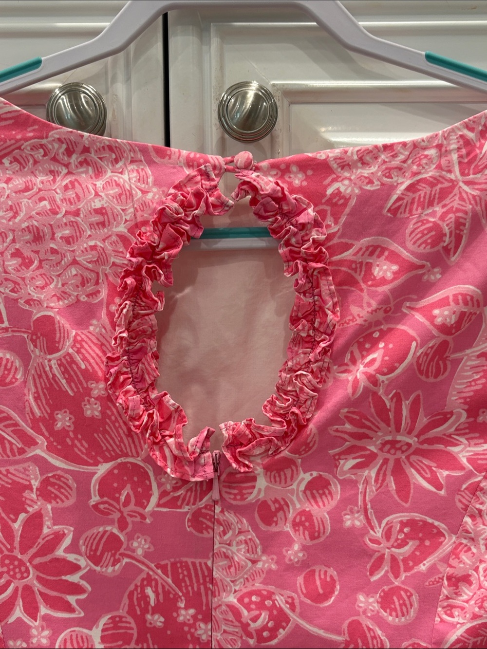 Lilly Pulitzer Fiesta in Pink Ribbon Nina Pina Dress. Size 6 - Picture 7 of 10